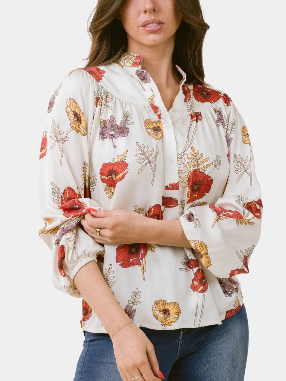 LaRoque Bailey Blouse in Florence Print